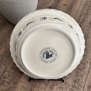 Longaberger Pottery Pie Plate